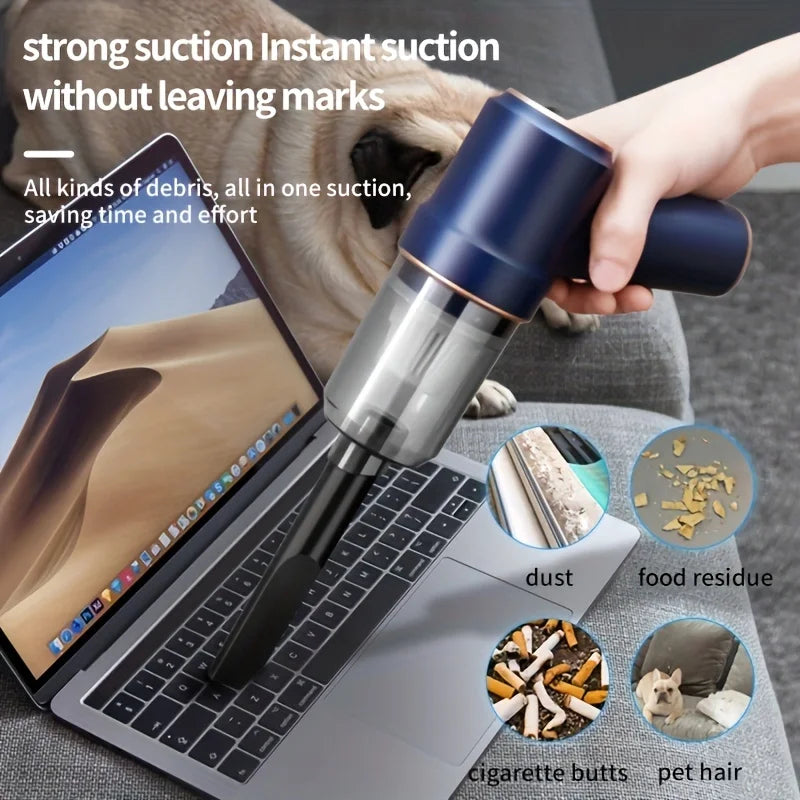 120W Wireless Handheld Vacuum Cleaner For Car And Home Cordless