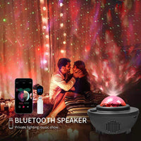 Colorful Starry Sky Galaxy Projector with Bluetooth Speaker