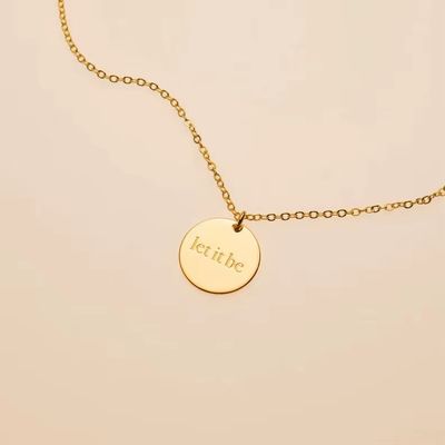 Let it be - pendant necklace