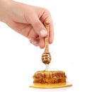 Handmade Olive Wood Honey Dipper | Eco-Friendly Honey Drizzler